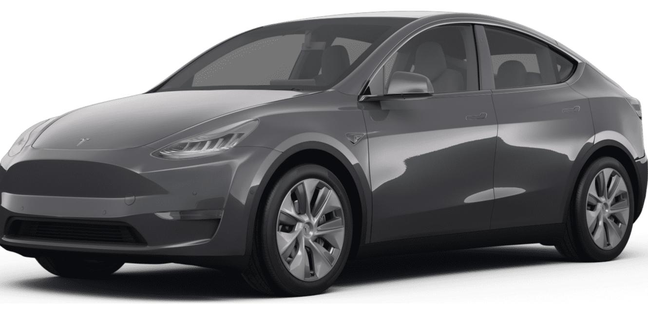 TESLA MODEL Y 2022 7SAYGDEE6NF318789 image